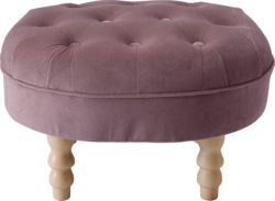 Heart of House - Darcy - Fabric Footstool - Lavender